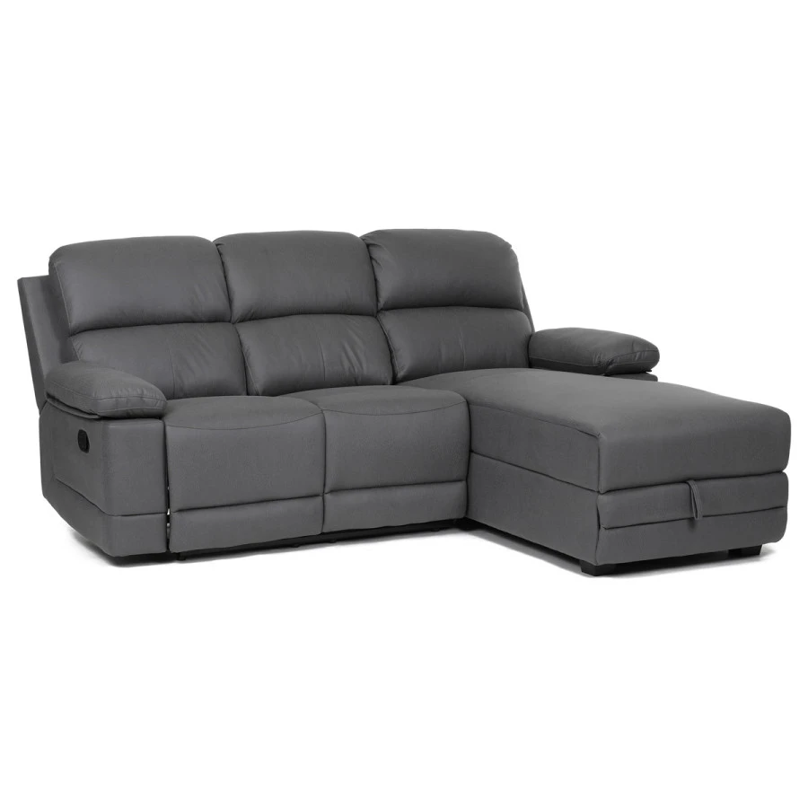Rohová relaxační pohovka ASD-4213P GREY