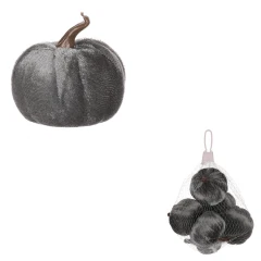 Dýně plastová s látkou (6 ks) PRL501 GREY-DK