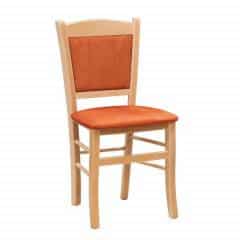 Jídelní židle Denny -
 Buk/Reginarca terracotta