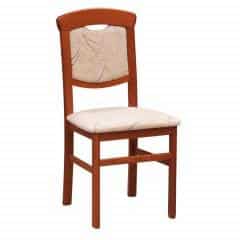 Jídelní židle Monce Carlo - třešeň / TRISTAN beige
