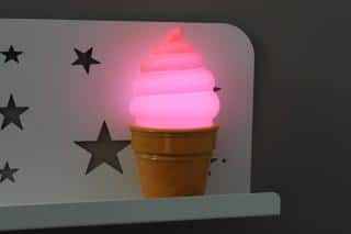 Dětská LED lampička Zmrzlina - různé barvy
