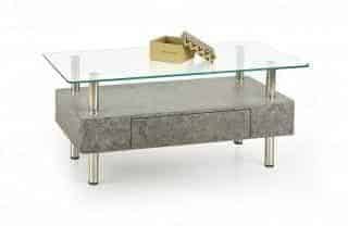 Konferenční stolek Margot, imitace beton č.1