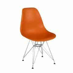 Židle, oranžová, ANISA