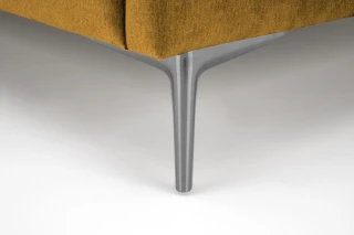 MODULO W5 łóżko 160 - wezgłowie musztardowy tap. Monolith 48 (1p=1szt)