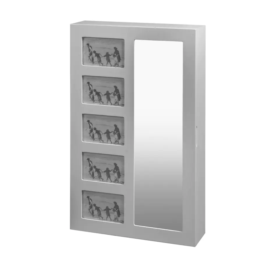 Idea Závěsné zrcadlo se šperkovnicí STELLA