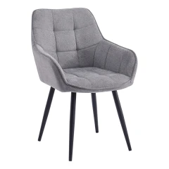 Designové křeslo MARKEN, šedá