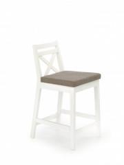 Jídelní židle Borys Low -
 bílá/Inary 23