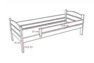 Dětská Postel DP 005