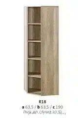 Regál RICARDO R18