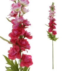 Ostrožka - umělá řezaná květina, tmavě růžová KT7600 PINK-DK