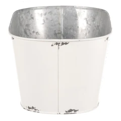 Kovový truhlík, design s růžemi. OK6385-L Kovový truhlík, design s růžemi. OK6385-L