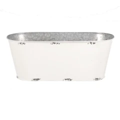 Kovový truhlík, design s růžemi. OK6385-L Kovový truhlík, design s růžemi. OK6385-L