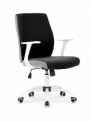 Kancelářská židle Combo - černá/šedý okraj