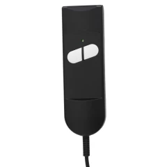 Křeslo polohovací, eletrické, krémová látka. TV-5482 CRM2