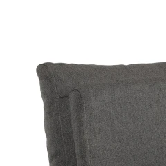 Křeslo polohovací, eletrické, šedá látka. TV-5482 GREY2