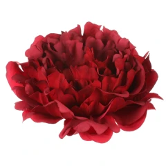 Pivoňka - umělá vazbová, červená, cena za balení (6 ks) KN6151 RED