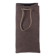 Koš látkový - skládací, stahovací, hnědý DT3005 BRN