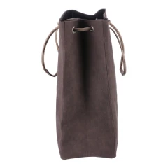 Koš látkový - skládací, stahovací, hnědý DT3005 BRN