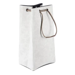 Koš látkový - skládací, stahovací, krémový DT3005 CRM