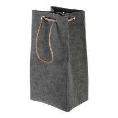 Koš látkový - skládací, stahovací, šedý DT3005 GREY