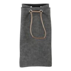 Koš látkový - skládací, stahovací, šedý DT3005 GREY