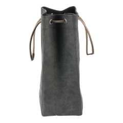 Koš látkový - skládací, stahovací, šedý DT3005 GREY