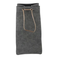 Koš látkový - skládací, stahovací, šedý DT3005 GREY