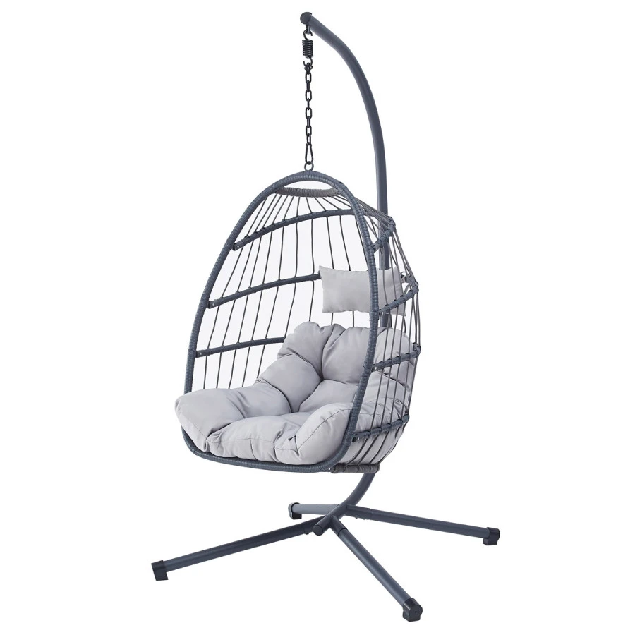 Zahradní závěsné křeslo AZ-V1269 GREY