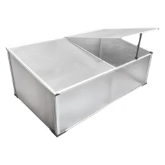 Zahradní skleník/pařeniště, polykarbonát, 100x60x30 cm, LENSAR