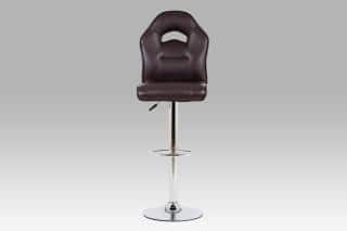 Barová židle AUB-606 BR - hnědá
