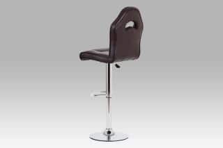 Barová židle AUB-606 BR - hnědá