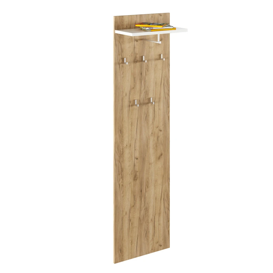 Věšákový panel RIOMA TYP 19 - dub artisan/bílá