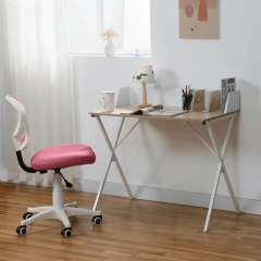PC stůl, dub světlý/bílá, PSALMO
