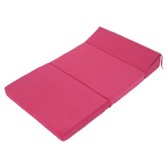 Skládací matrace/křeslo, 2v1, růžová magenta, VEDIS