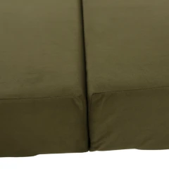 Skládací matrace/křeslo, 2v1, olivová, VEDIS