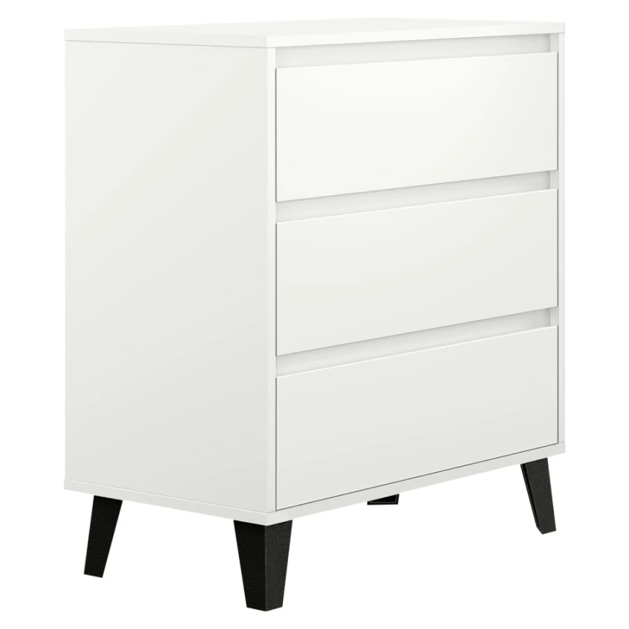 Komoda BOGAN 3S70, bílá