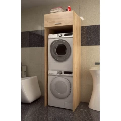 Skříňka nad pračku a sušičku, dub artisan, JERGI