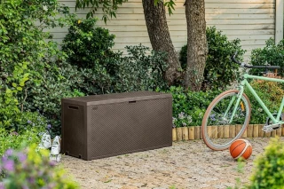 EMILY úložný box 270L - hnědá