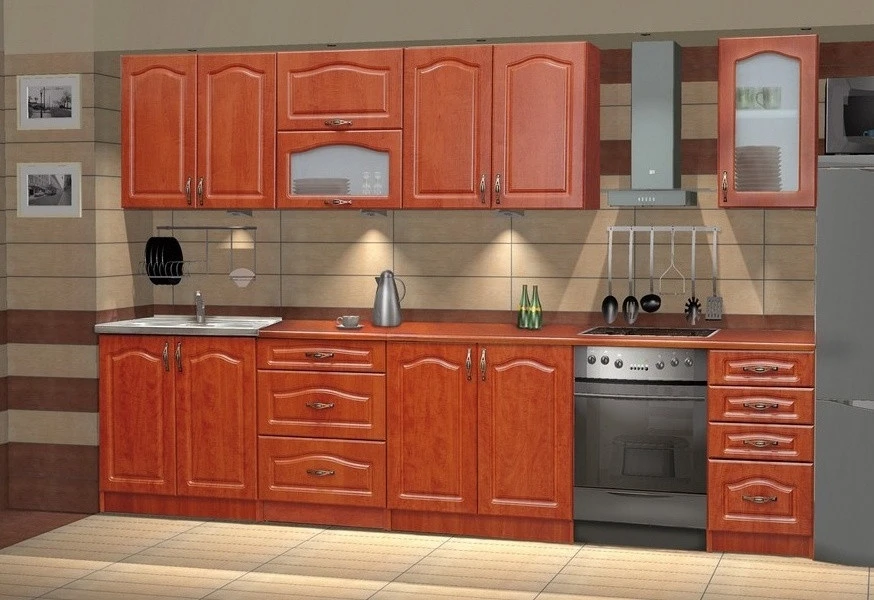 Kuchyně PREMIUM de LUX 260 hruška