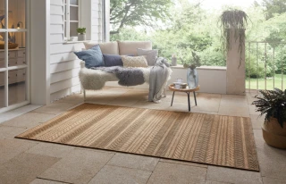 NORTHRUGS - Hanse Home koberce kusový koberec Forest 103995 Beige/Brown – na ven i na doma