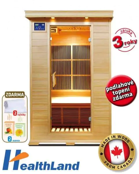 Levně V-Garden Infrasauna DeLuxe 2002 Carbon