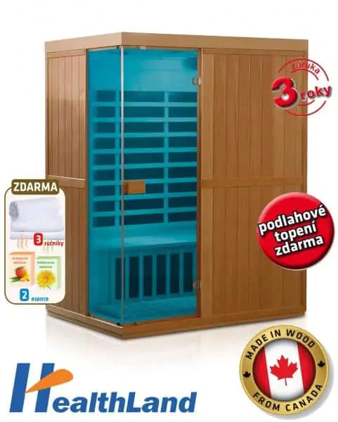 V-Garden Infrasauna DeLuxe 3300 Carbon - BT