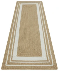 NORTHRUGS - Hanse Home koberce kusový koberec Braided 105556 Creme Beige – na ven i na doma