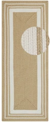 NORTHRUGS - Hanse Home koberce kusový koberec Braided 105556 Creme Beige – na ven i na doma