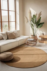 Hanse Home kusový koberec Jute Braided 106005 Gold