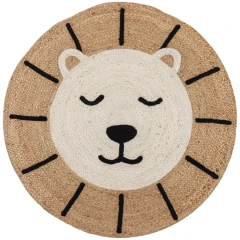 Flair Rugs dětský koberec Jute Kids Lion Natural