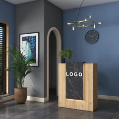 UGENTO recepční pult, ořech