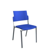 Konferenční židle Square černý plast č.2