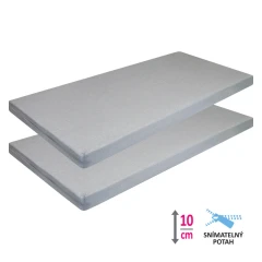 Matrace s potahem IDEA BASIC 90x200x10 - Akce 1+1 ZDARMA