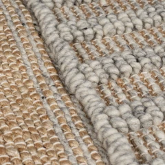 Kusový koberec Jubilant Medina Jute Natural/Grey č.4